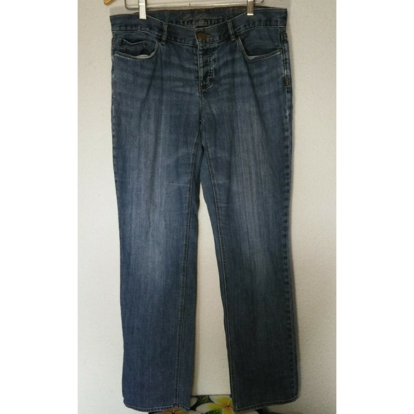 Eddie Bauer Denim - Eddie Bauer Boyfriend Button Fly Jeans Size 10